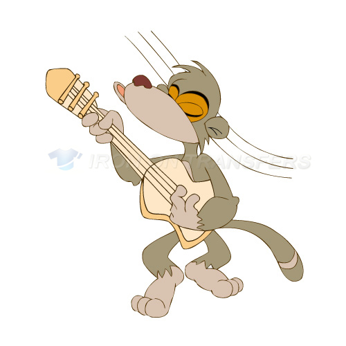 Monkey Iron-on Stickers (Heat Transfers)NO.8617